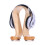 Holz-Headset-Ständer aus Birke, Weiß 4