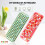 Mofii Candy Bluetooth-Tastatur, 100 Tasten, Mini, tragbar, Grün 1