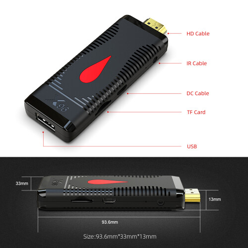 X96 S400 TV-Stick 4K Android 10 1GB/8GB 2
