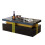 NECHE Modern black rectangular coffee table 1