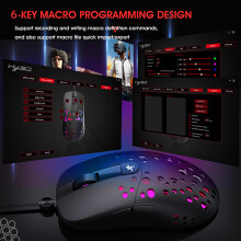 HXSJ Tastatur-Maus-Set V400 Kabelgebunden Gaming