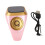 (Brown) Smart Counter Ring 0.49in Screen APP 20mm CNC Button Pink 1