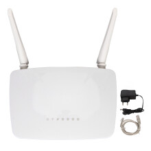 (EU Plug) Wireless Router 300Mbps mit externen Antennen EU-Stecker