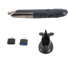 2,4G USB-Drahtloser Stiftmaus-Zeichenstift (Schwarz)