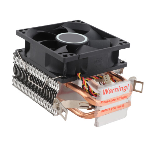 PC CPU-Kühlkörper mit 2 Kupferröhren leiser Lüfter 2