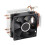 PC CPU-Kühlkörper mit 2 Kupferröhren leiser Lüfter 4