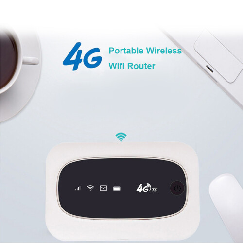 4G LTE CAT4 150M Unlocked WLAN Hotspot Weiß
