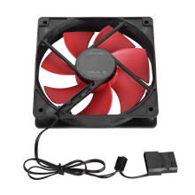 120mm PC-Gehäuse 12V DC Lüfter 4PIN 3PIN Rot