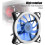12cm Ultra-leiser PC CPU Lüfter 3/4 Pin 2 LED (Blau) 2