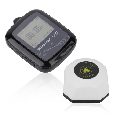 Restaurant Paging System 10pcs White Wireless Pager 2