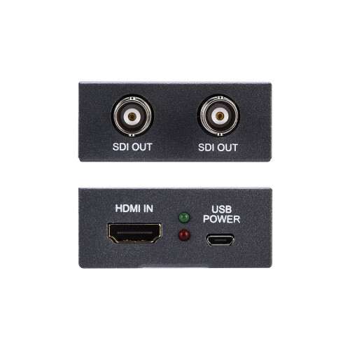 HD-zu-2-SDI-Konverter Audio Adapter 720P/1080P 2
