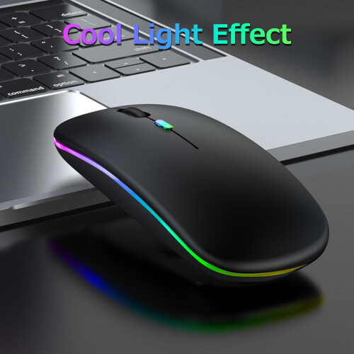 Wireless Optical Mouse 2.4G+BT3.0+BT5.2 3-mode Ergonomic Mute 500mAh 2