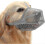(XL, Gray) Dog Muzzle With Adjustable Straps, Soft Mesh Covered Muzzles For Small Medium Large Dogs Tw 1