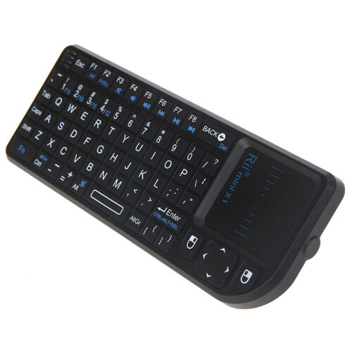 Rii mini X1 2.4G Wireless Keyboard Touchpad Mouse for PC Notebook