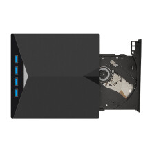Externer USB 3.0 CD/DVD-Laufwerk portabel 7-in-1