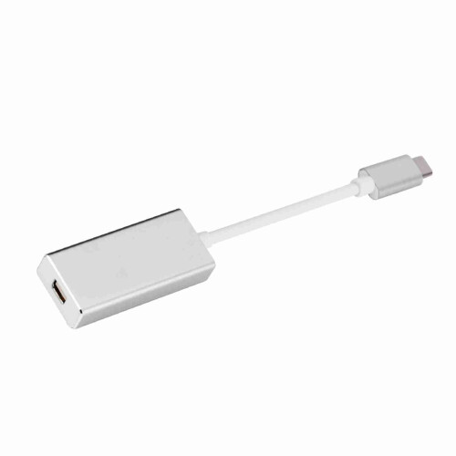USB3.1 Type-C to Mini DP Adapter for MacBook Silver 1