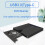 Externer USB 3.0 CD/DVD-Laufwerk portabel 7-in-1 4
