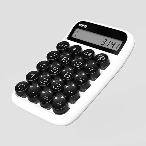 LOFREE mechanischer Taschenrechner mit LCD