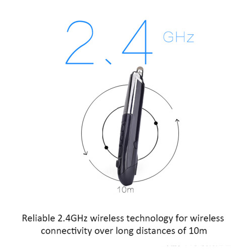 PR-08 2.4G Wireless Optical Touch-pen Mouse 800/1200/1600DPI Ergonomic 2