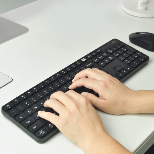 Wireless 104-key keyboard and mouse set 2.4GHz for PC laptop 2