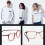 TS Blaulichtfilter UV400 Brille Leicht für Damen/Herrn 4