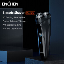 Enchen Men Electric Shaver 3D Floating Wet Dry Rechargeable