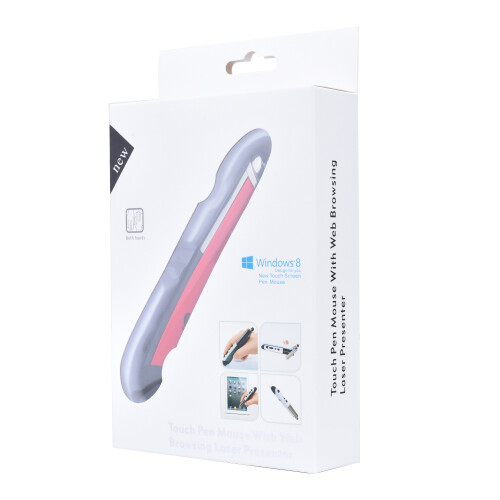 PR-08 2.4G Wireless Optical Touch-pen Mouse 800/1200/1600DPI Ergonomic 1