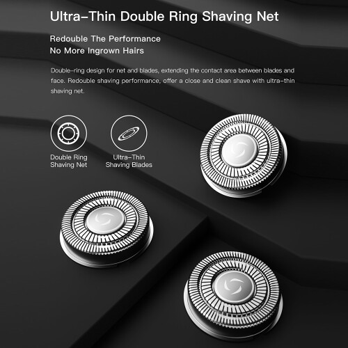 Enchen Men 3D Floating Wet Dry Rechargeable Electric Shaver 2