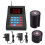 DC3.7V 300mAh 10-Receiver Wireless Pager System Black 1