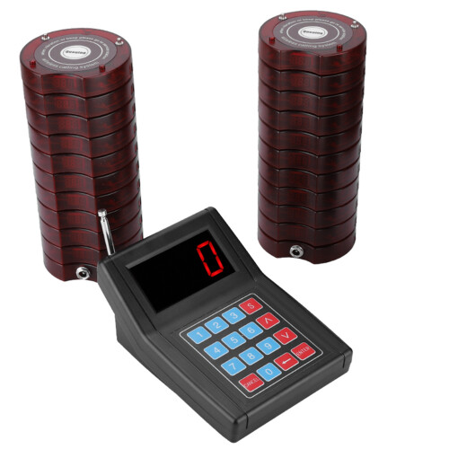 1-for-20 1.5KM Wireless Restaurant Guest Paging System 1