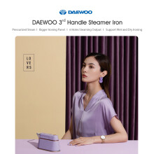 DAEWOO Dampfbügeleisen HI-029 tragbar 1000W