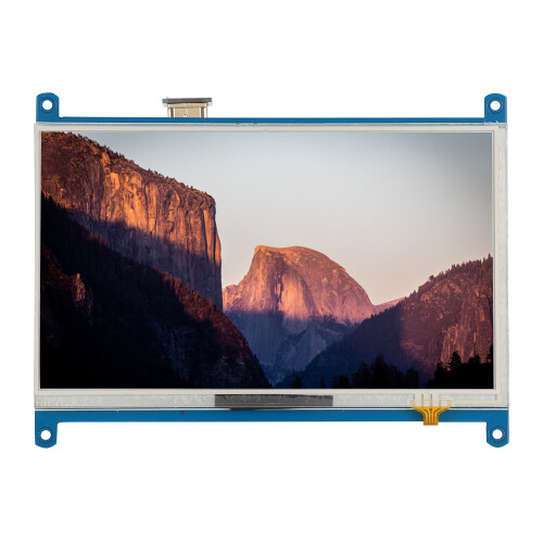 7 inch LCD HDMI Touch Screen for Raspberry Pi 4B 1