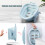 Faltbare Fußpflege Wanne Tragbar Massage Eimer 2