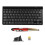 KM-801 Slim Mini 2.4G Wireless Keyboard Pen Mouse Set (Black+Red) 1