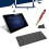 KM-801 Slim Mini 2.4G Wireless Keyboard Pen Mouse Set (Black+Red) 4
