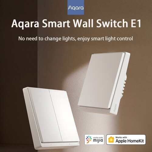 Aqara Smarter Wandschalter E1 ZigBee 3.0 Funklichtschalter 1