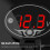 12V Motorcycle Voltmeter Waterproof LED Digital Display 4