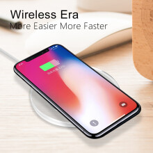 Ultra-thin QI Wireless Quick Charge for iOS and All QI Smartphones