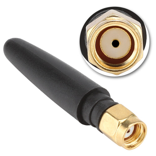 3x 3dBi GSM Mini-Antenne 5cm (SMA-B) 2