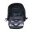 Damen Rucksack Daypack Laptop Tasche USB Schwarz 4