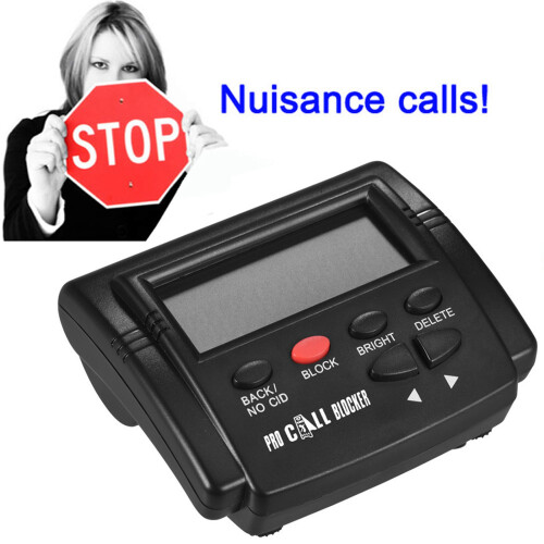 CT-CID803 PLUS Caller ID Box Call Blocker 1500 Numbers LCD 1
