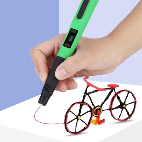 3D Drawing Pen Filament ABS&PLA Tool Set Green 1