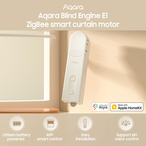 Aqara E1 Smart Vorhangmotor mit Zigbee