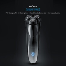 Enchen BlackStone 3D-Elektrorasierer mit 3 Schwebeklingen USB