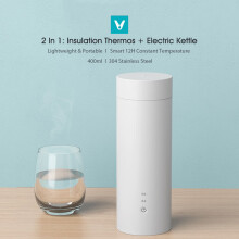 VIOMI Elektrische Thermoskanne 400ml Edelstahl Heizbecher 220V