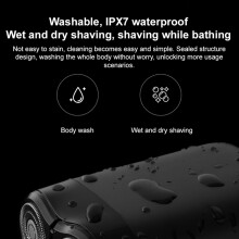 Xiaomi Mijia S100 Elektrorasierer IPX7 wasserdicht Doppelkopf
