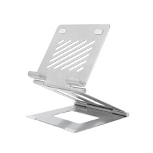 Laptop Stand Verstellbar Kühlend für 10-15,6 Zoll Laptop Silber