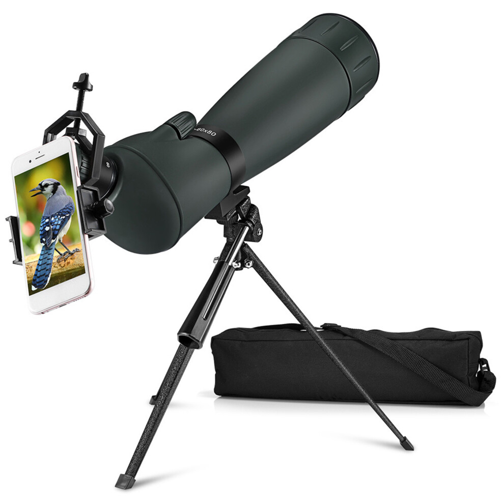 20-60X Monocular Telescope Smartphone Tripod Waterproof Bak4 Prism 609610583325