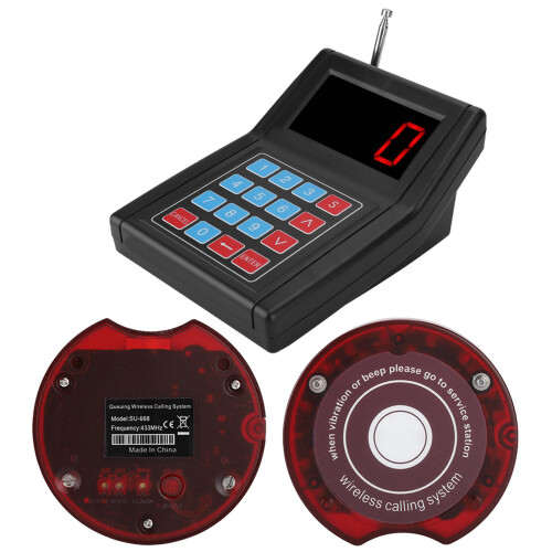 1-for-20 1.5KM Wireless Restaurant Guest Paging System 2