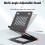 Laptop Tablet Universal Stand Adjustable Portable Black 4